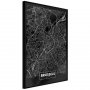 City Map: Brussels (Dark)