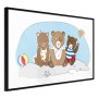 Teddy Bears on the Beach [Poster]