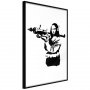 Banksy Mona Lisa with Rocket Launcher [Poster]