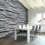 Fototapetti - Grey stone wall