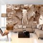 Fototapetti - African Elephant Sculpture - Animal Motif of Sculpture in Light Stone