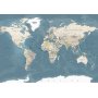 Fototapetti - Vintage World Map