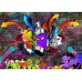 Fototapetti - Graffiti: Colourful attack