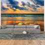 Fototapetti - Colorful sunset over the sea