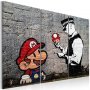 Taulu - Super Mario Mushroom Cop by Banksy