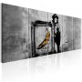 Taulu - Banksy: Monkey with Frame