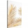 Taulu - Golden Palm Leaves (1 Part) Vertical