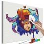 DIY kangas maalaus - Monkey Graffiti