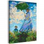 DIY kangas maalaus - Claude Monet: Woman with a Parasol