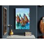 DIY kangas maalaus - Claude Monet: Fishing Boats