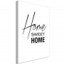 Taulu - Black and White: Home Sweet Home (1 Part) Vertical