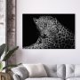 Taulu - Leopard Portrait (1 Part) Wide