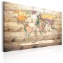 Taulu - World Map: Colourful Continents