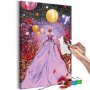 DIY kangas maalaus - Fairy Lady