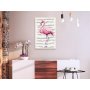 DIY kangas maalaus - Beautiful Flamingo