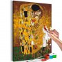 DIY kangas maalaus - Klimt: The Kiss