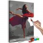 DIY kangas maalaus - Beautiful Dancer
