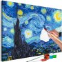 DIY kangas maalaus - Van Goghs Starry Night