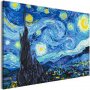 DIY kangas maalaus - Van Goghs Starry Night