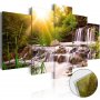 Akryylilasitaulu - Forest Waterfall