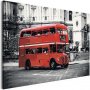 DIY kangas maalaus - London Bus