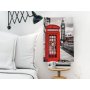 DIY kangas maalaus - Telephone Booth