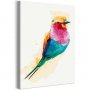 DIY kangas maalaus - Exotic Bird