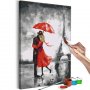 DIY kangas maalaus - Under the Umbrella