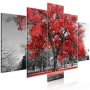 Taulu - Autumn in the Park (5 Parts) Wide Red