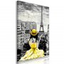 Taulu - Paris Colour (1 Part) Vertical Yellow