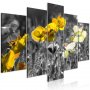 Taulu - Yellow Poppies (5 Parts) Wide