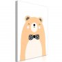 Taulu - Teddy Bear in Bow Tie (1 Part) Vertical