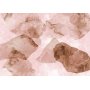 Fototapetti - Pink terrazzo - minimalist background in marble watercolour pattern