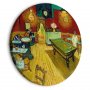 Pyöreä taulu - The Night Café (Vincent van Gogh)