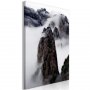 Taulu - High Mountains in Mist (1-part) - Landscape of Clouds Amid Rocks