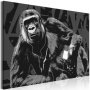 Taulu - Pop Art Monkey (1 Part) Narrow Grey