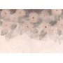 Fototapetti - Minimalist meadow - patterns on a delicate beige textured background