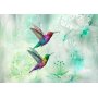 Itseliimautuvat fototapetit - Colourful Hummingbirds (Green)