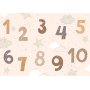 Itseliimautuvat fototapetit - Numbers Among Snowflakes