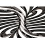 Itseliimautuvat fototapetit - Black and white swirl