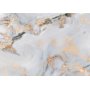 Itseliimautuvat fototapetit - White Stone - Elegant Marble With Golden Highlights