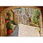 Fototapetti - Provincial alley in Tuscany