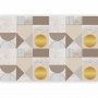 Fototapetti - Beige and Gold Geometric Pattern