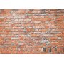 Fototapetti - Loft Wall - Pattern Imitating an Old Red Brick