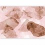 Fototapetti - Pink terrazzo - minimalist background in marble watercolour pattern