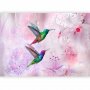 Fototapetti - Colourful Hummingbirds (Purple)