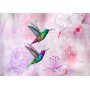 Fototapetti - Colourful Hummingbirds (Purple)