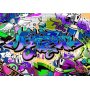 Fototapetti - Graffiti: violet theme