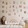 Fototapetti - Letters in Soft Colours