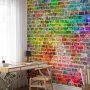 Fototapetti - Rainbow Wall